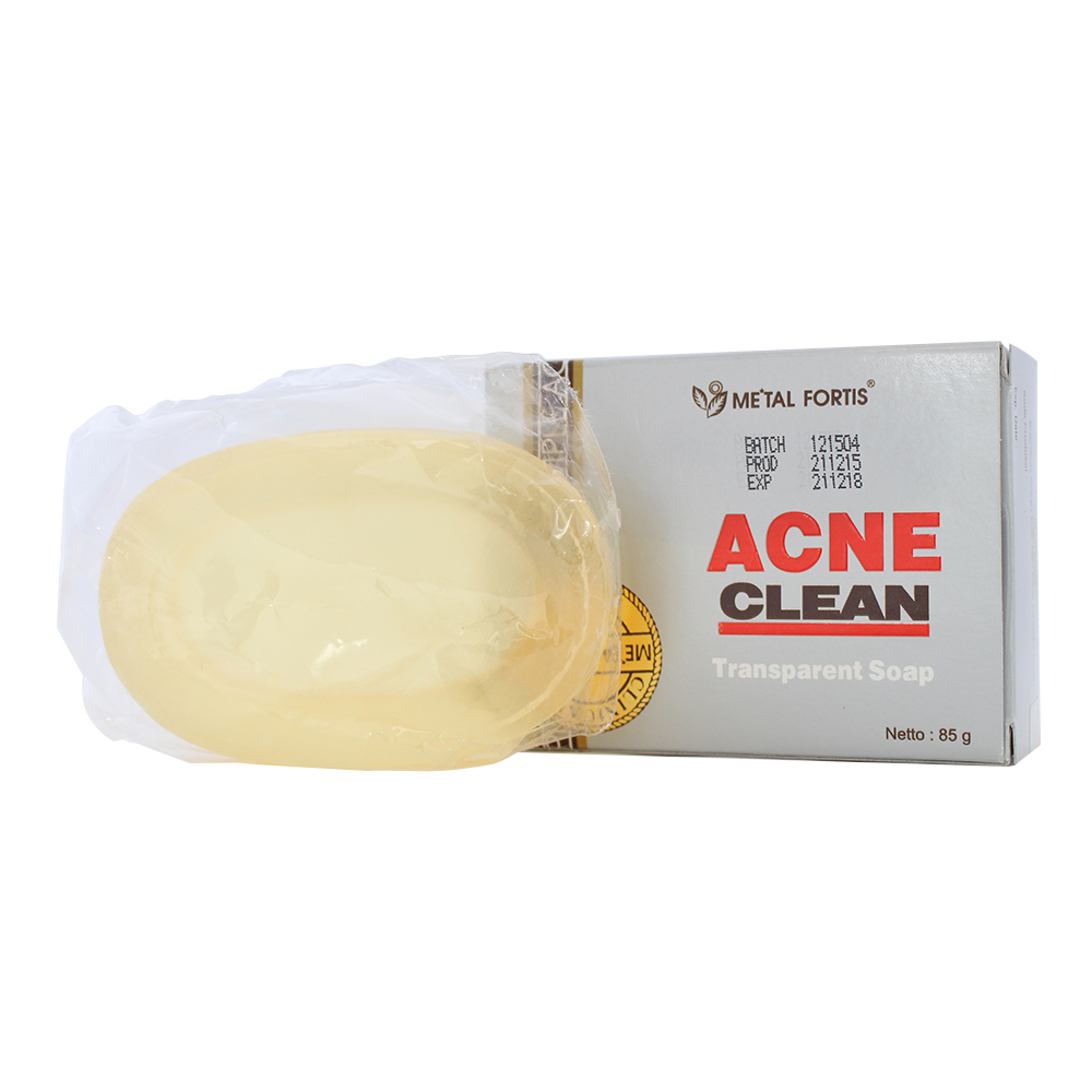 Metal Fortis Sabun Clean Acne 85gr | Gogobli