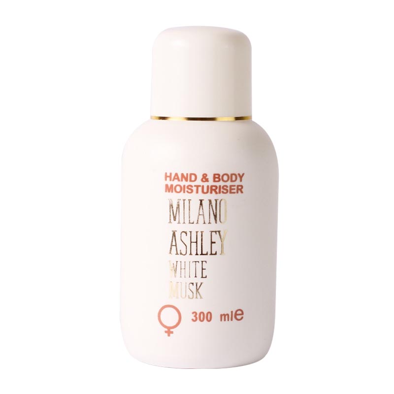 Milano Ashley Hand & Body Lotion Moisturiser White Musk 300ml | Gogobli