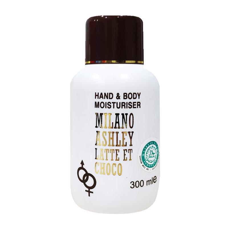 Milano Ashley Hand & Body Lotion Moisturiser Latte Et Choco 300ml | Gogobli