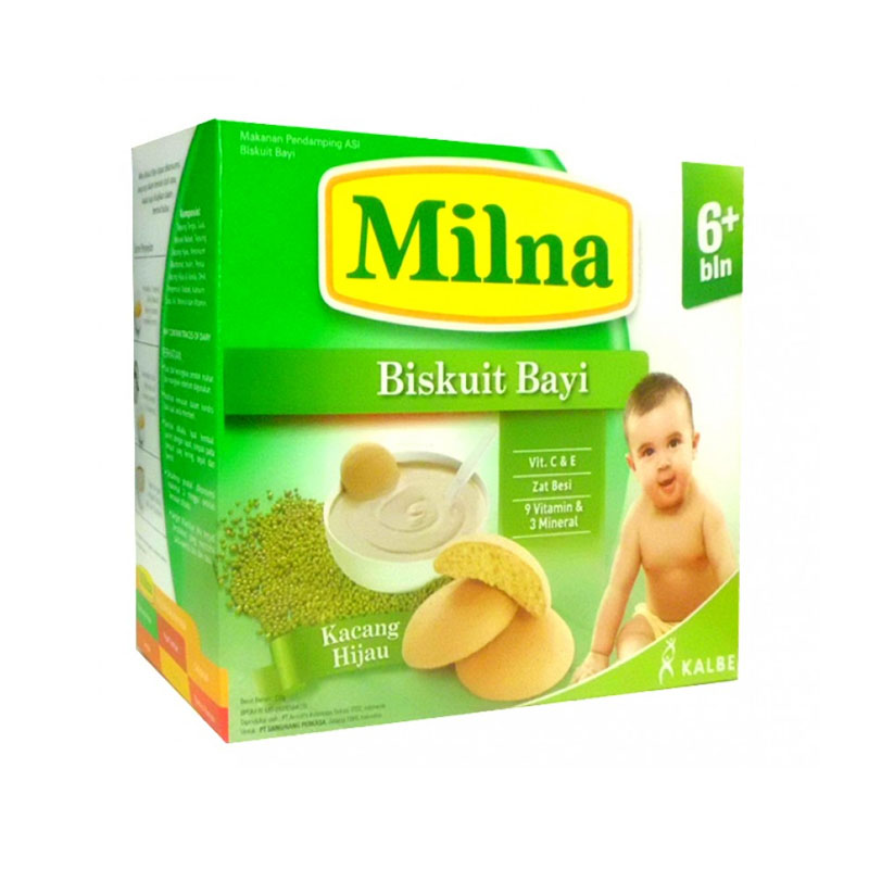 Milna Biskuit Bayi Kacang Hijau 130gr | Gogobli