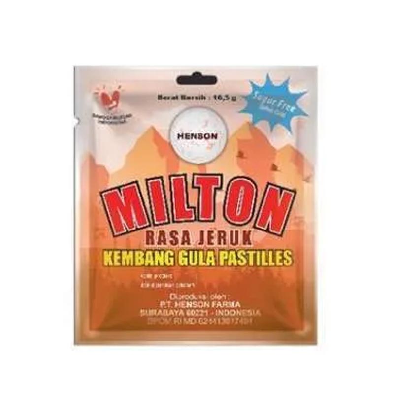 Milton Sugar Free Box Orange (12 Sachet @16.5gr) | Gogobli