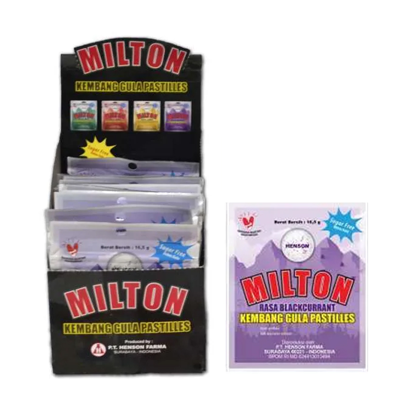 Milton Sugar Free Box Blackcurrant (12 Sachet @16.5gr) | Gogobli