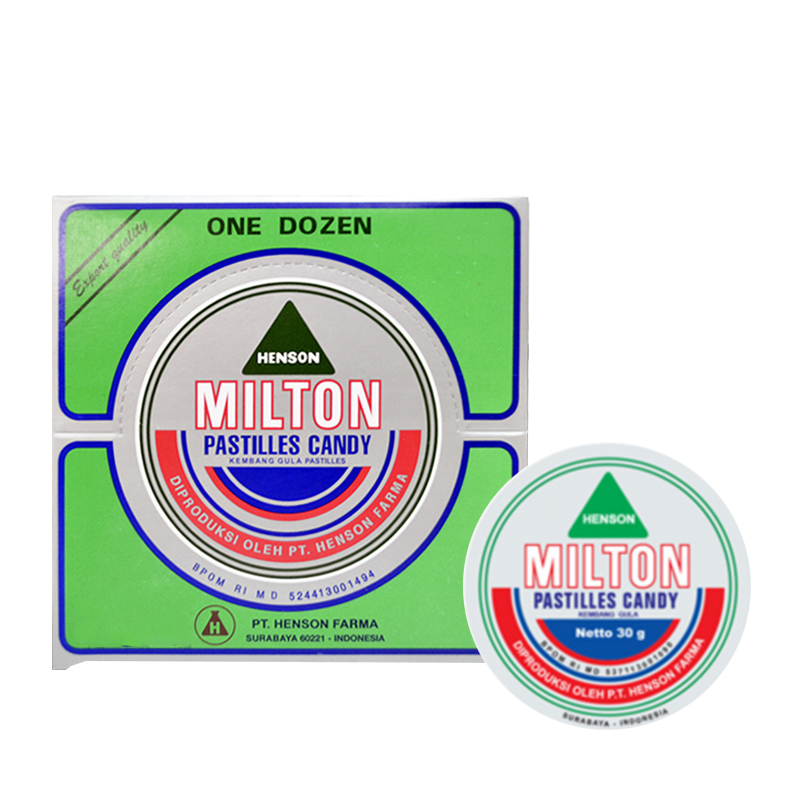 Milton Mint Box (12 Kaleng @30gr) | Gogobli