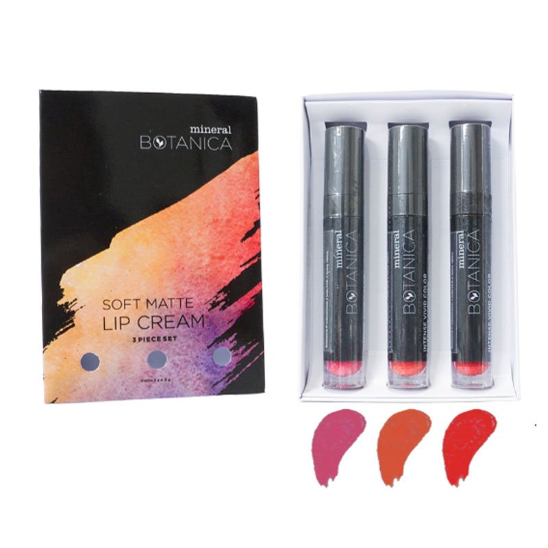 Mineral Botanica Soft Matte Lip Cream Set 2 | Gogobli