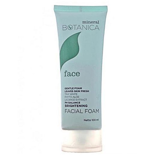 Mineral Botanica Brightening Facial Foam 100ml | Kosmetik Mineral Botanica | gogobli