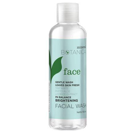 Mineral Botanica Brightening Facial Wash 100ml | Kosmetik Mineral Botanica | gogobli