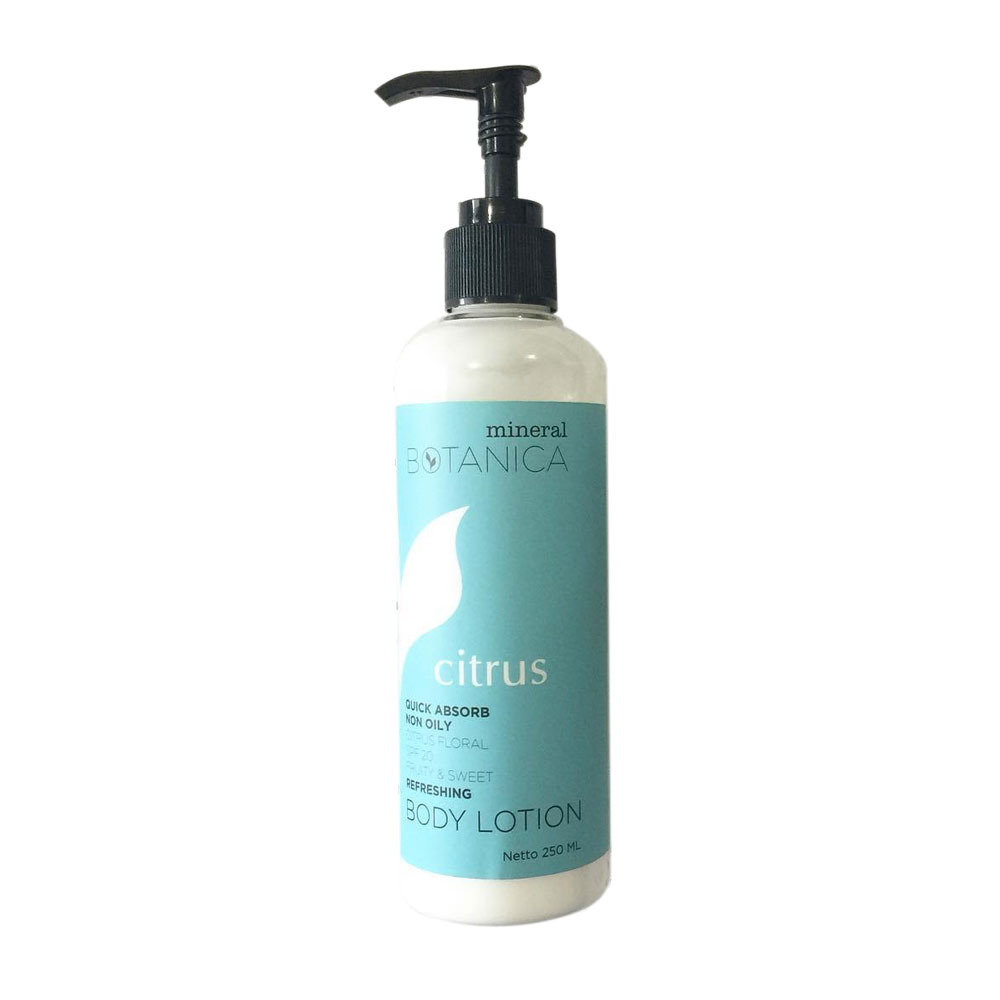 Mineral Botanica Hand and Body Lotion Citrus 250ml | Kosmetik Mineral Botanica | gogobli