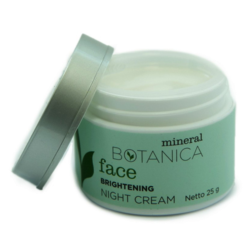Mineral Botanica Brightening Night Cream 25gr | Kosmetik Mineral Botanica | gogobli