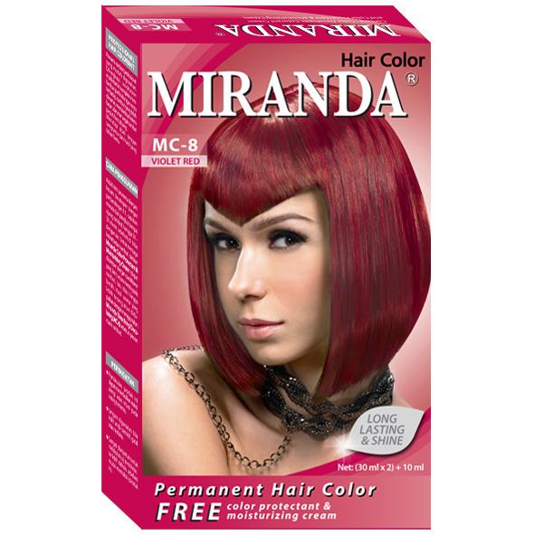  Miranda  Hair  Color  Violet Red 30ml Gogobli