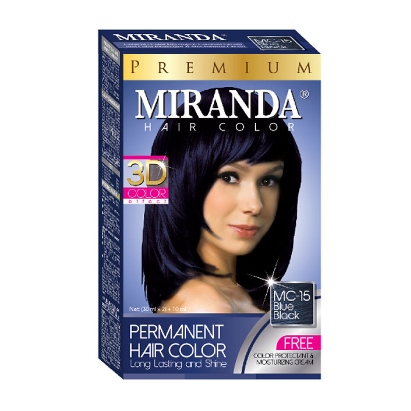 Jual Miranda Hair Color Premium Blue Black 60ml Gogobli