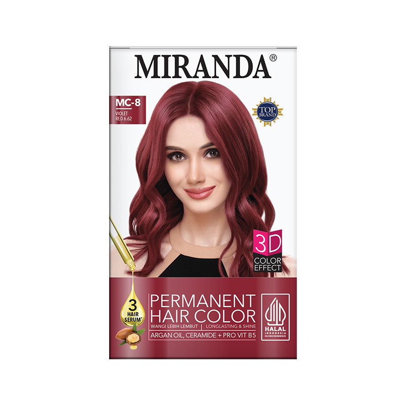 Miranda Hair Color Violet Red (MC-8) 30ml | Gogobli