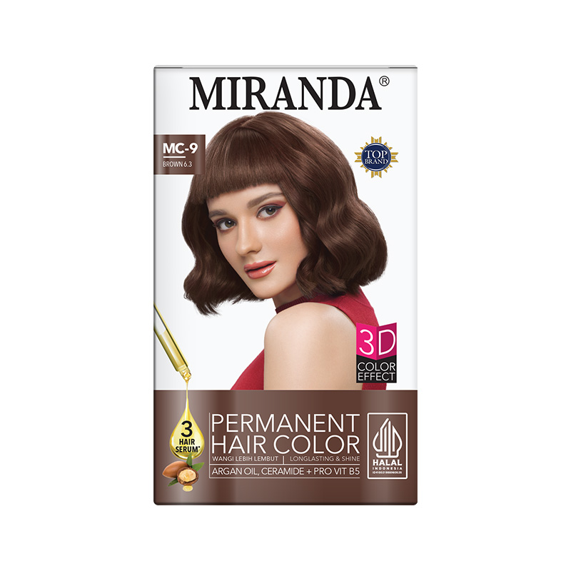 Miranda Hair Color Brown 6.3 (MC-9) 30ml | Gogobli