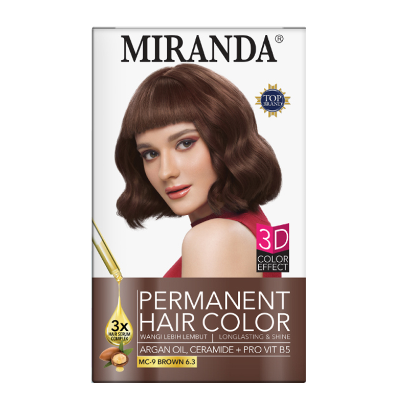 Miranda Hair Color Brown 6.3 (MC-9) 30ml | Gogobli