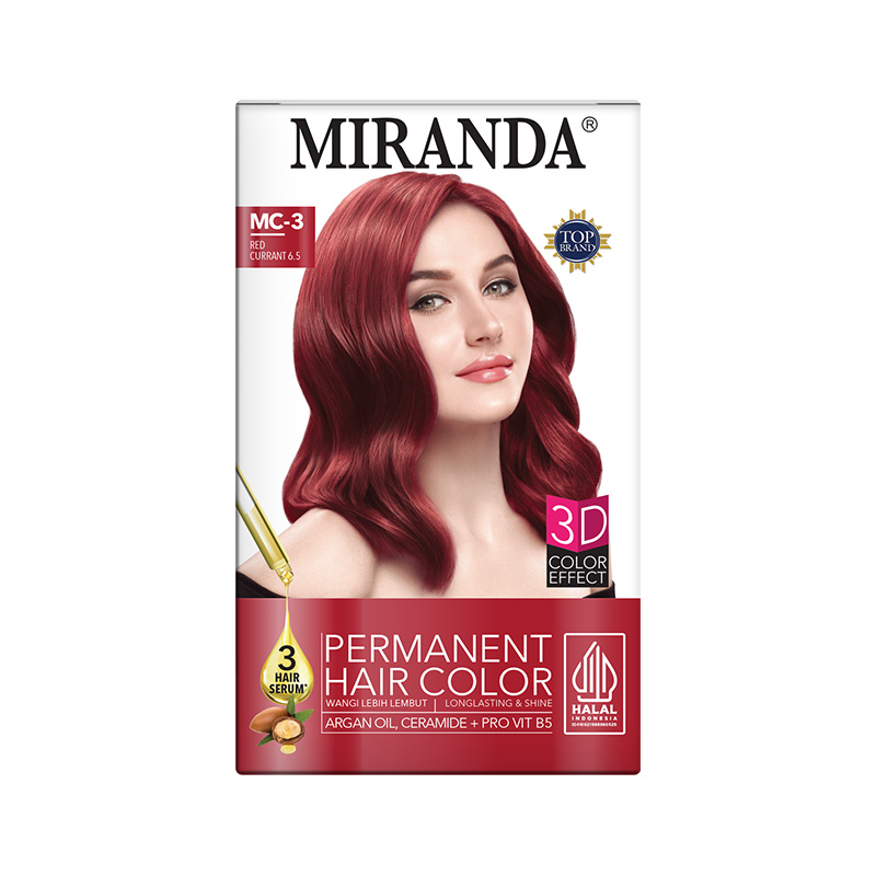 Miranda Hair Color Red Currant 6.5 (MC-3) 30ml | Gogobli