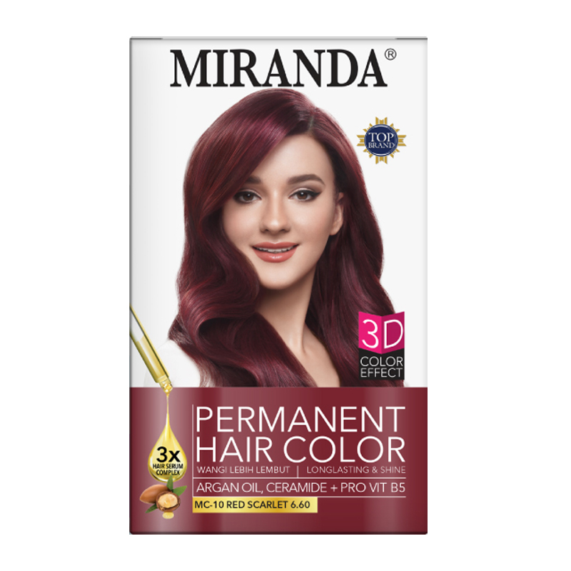 Miranda Hair Color Red Scarlet (MC-10) 30ml | Gogobli