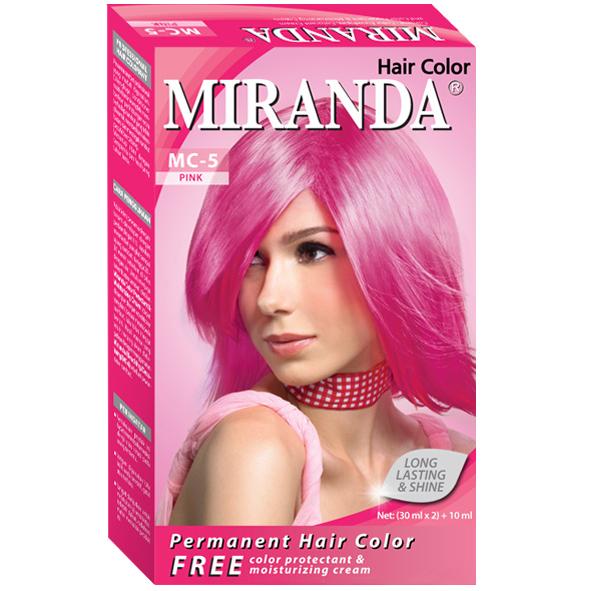 Miranda Hair Color Pink (MC-5) 30ml (ED: Apr 24) | Gogobli
