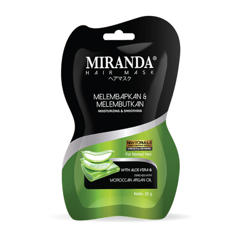 Miranda Hair Mask Aloe Vera Sachet | Cat Rambut | gogobli