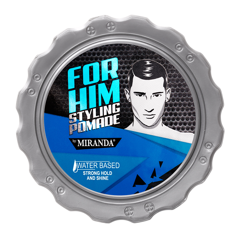 For Him Styling Pomade Water Based Strong Hold And Shine 50gr | Gogobli