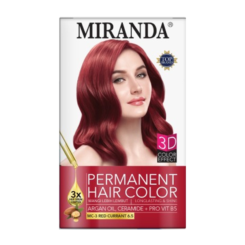 Miranda Hair Color Red Currant 6.5 (MC-3) 30ml | Gogobli