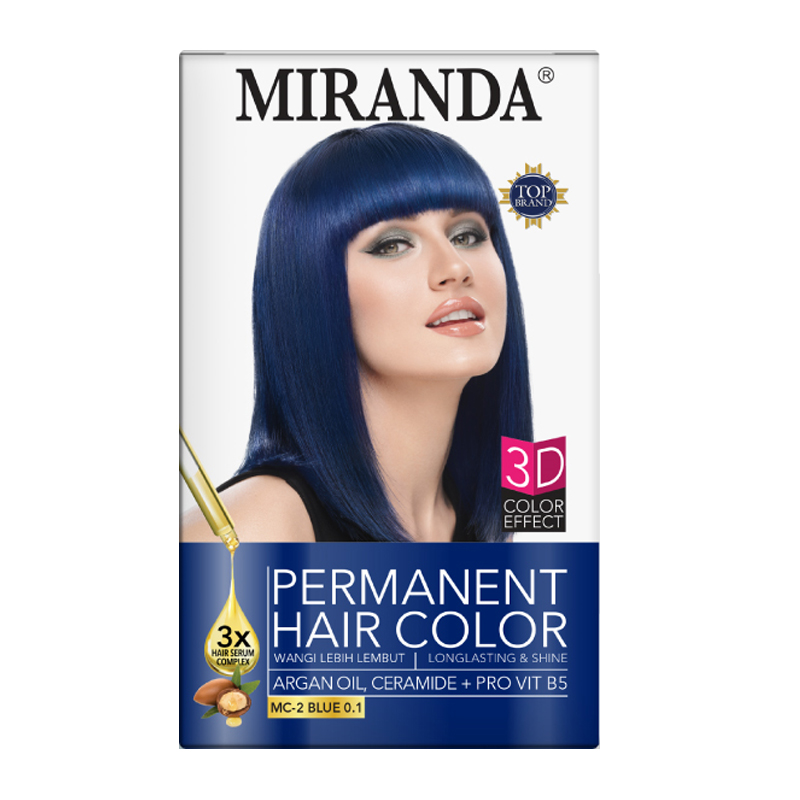 Miranda Hair Color Blue 2.0 (MC-2) 30ml | Gogobli