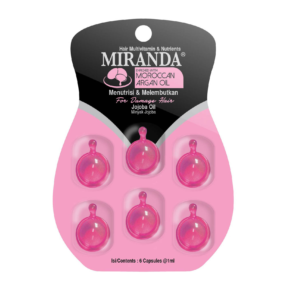 Miranda Hair Vitamin Jojoba Oil 6ml Gogobli