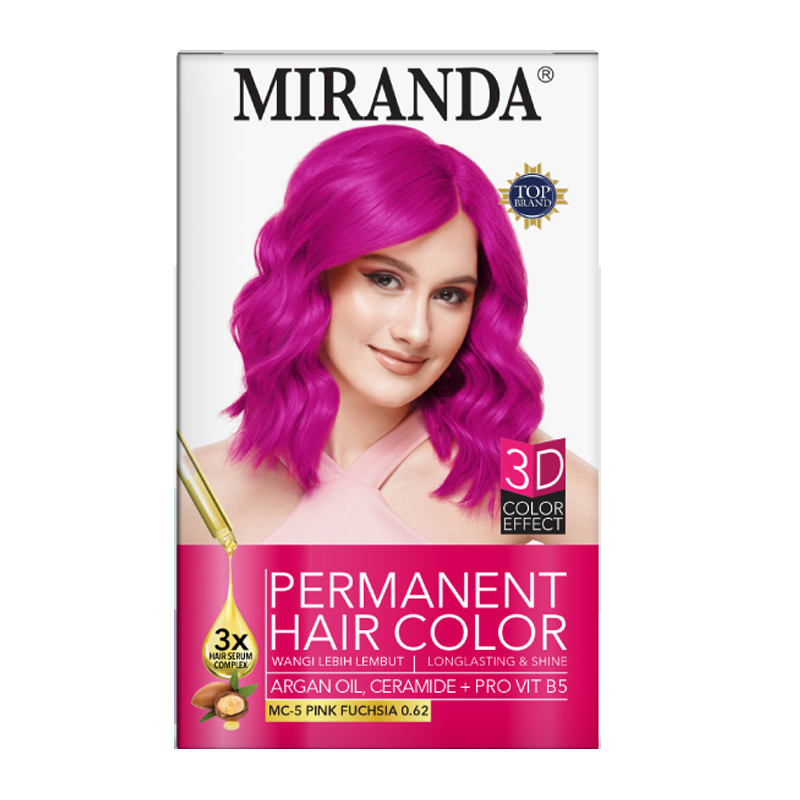 Miranda Hair Color Pink Fuchsia 0.62 (MC-5) 30ml | Gogobli