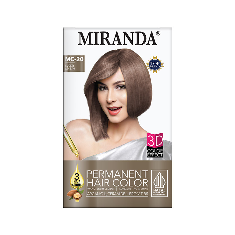 Miranda Hair Color Smokey Ash (MC-20) 30ml | Gogobli