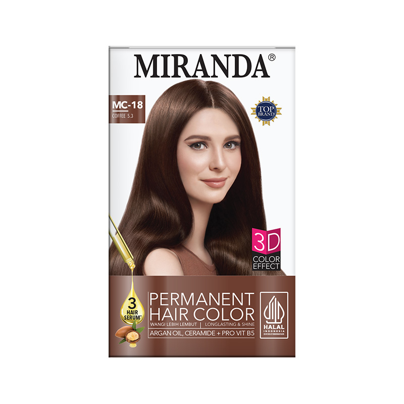 Miranda Hair Color Coffee 5.3 (MC-18) 30ml | Gogobli