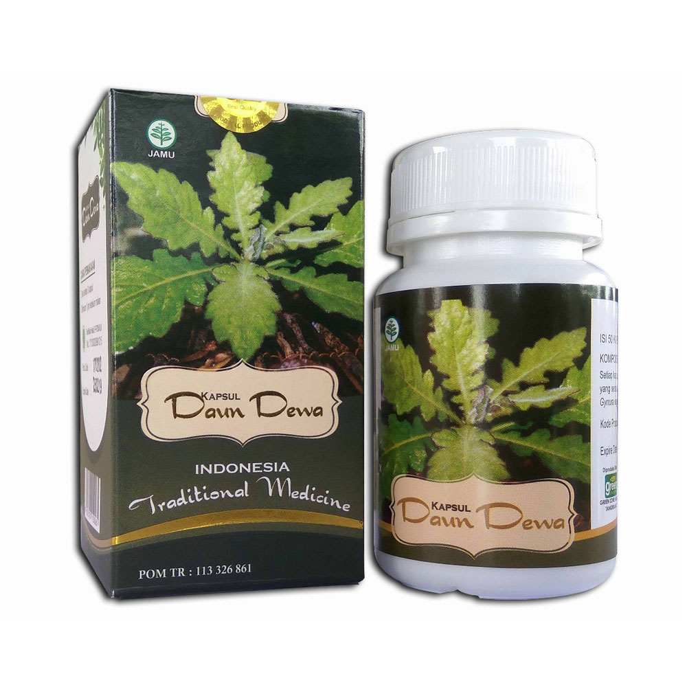 Green Zone Daun Dewa 50 Kapsul | Gogobli