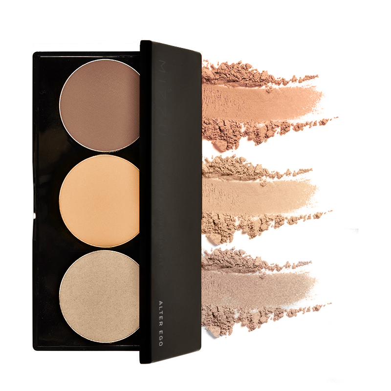 Mizzu Alter Ego Contour And Highlight Kit Rose Pallete | Gogobli