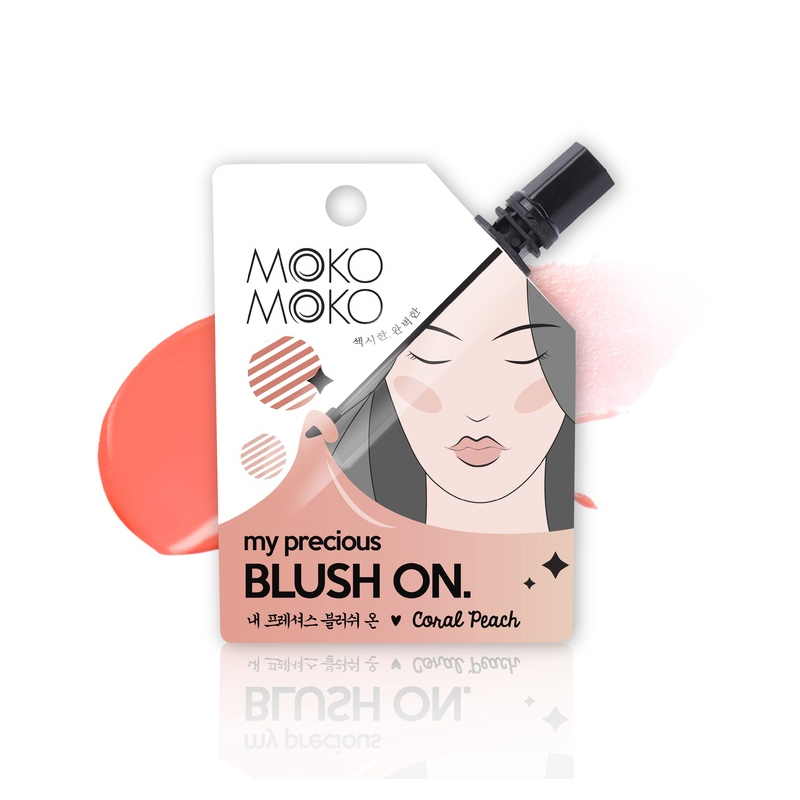 Moko Moko My Precious Blush On Coral Peach | Gogobli