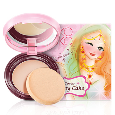Moko Moko Kosmetik | Moko Moko Fine Cover Two Way Cake Fair TW001 | gogobli