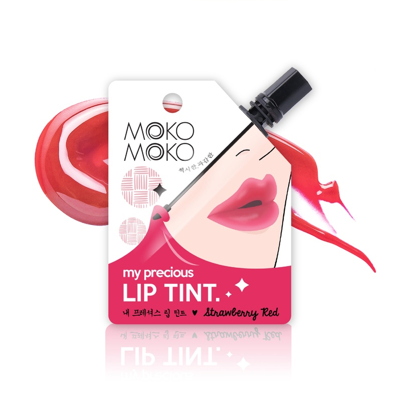 Moko Moko My Precious Lip Tint Strawberry Red | Gogobli