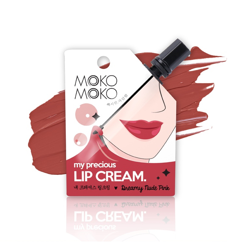 Moko Moko My Precious Lip Cream Sassy Nude | Gogobli