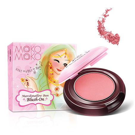 Moko Moko Kosmetik | Moko Moko Marshmallow Bun Blush-On Pink PK841 | gogobli
