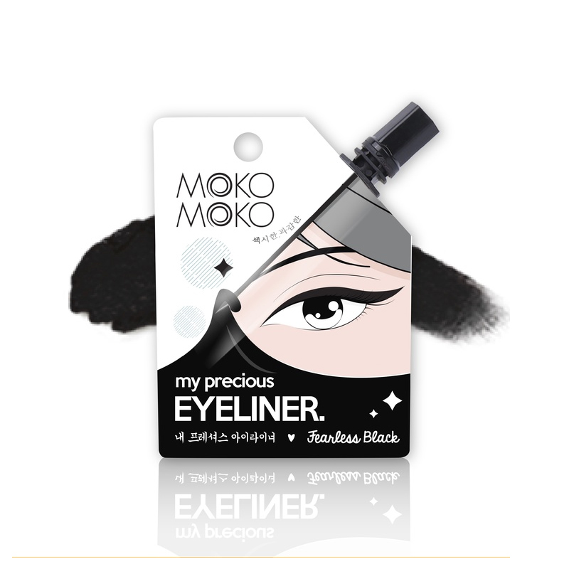 Moko Moko My Precious Eyeliner Fearless Black | Gogobli