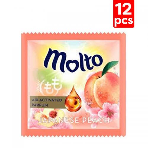 Molto Japanese Peach 9ml (12 Sachet) (ED: Apr 26) | Gogobli