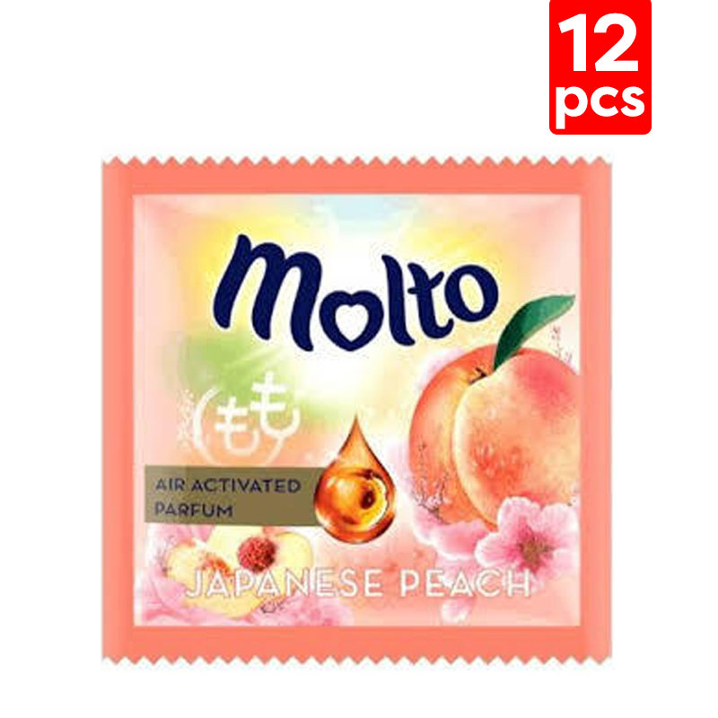 Molto Japanese Peach 9ml (12 Sachet) | Gogobli
