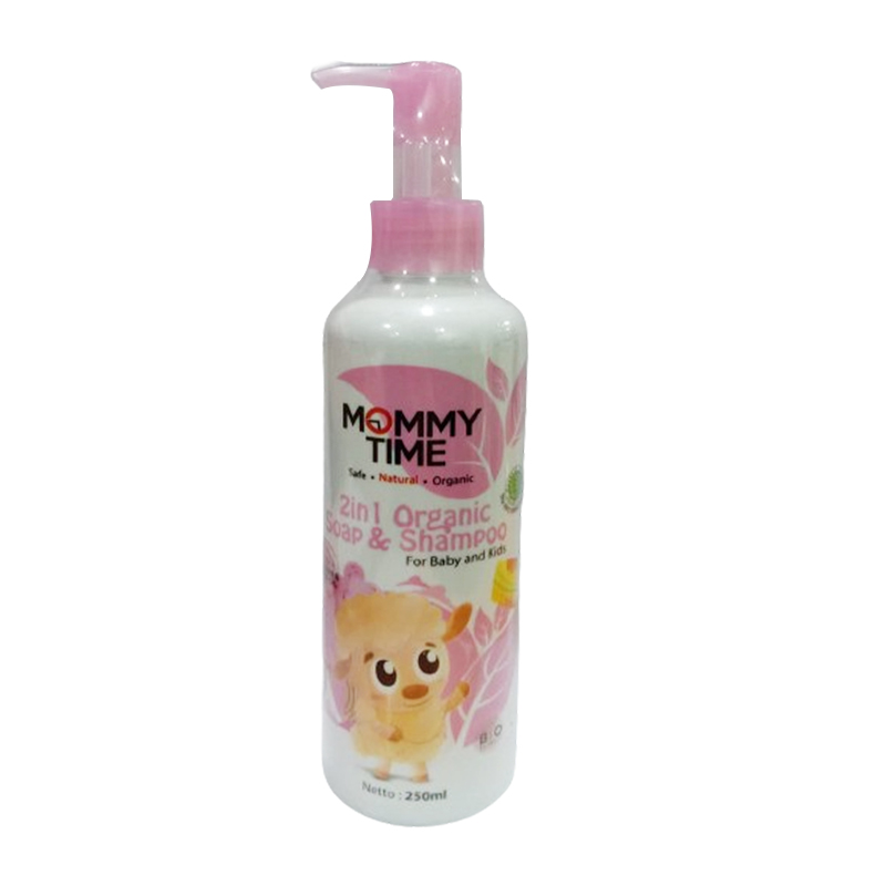 Mommy Time 2in1 Kids Soap And Shampoo 250ml (ED: Sep 25) | Gogobli
