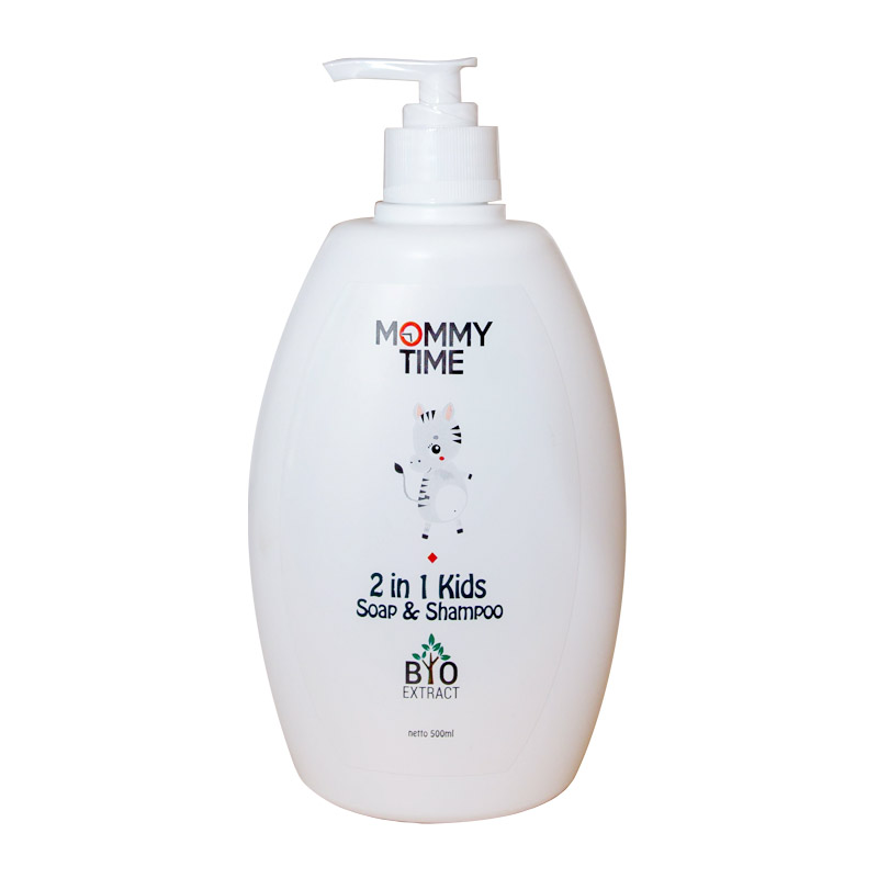 Mommy Time 2in1 Kids Soap And Shampoo 500ml | Gogobli