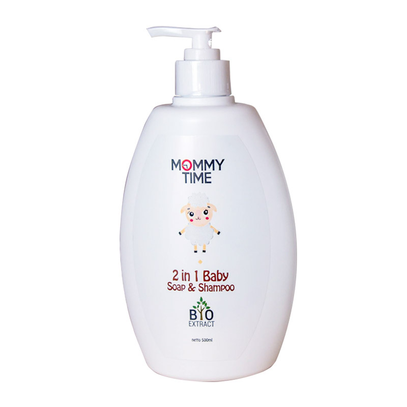 Mommy Time 2in1 Baby Soap And Shampoo 500ml | Gogobli