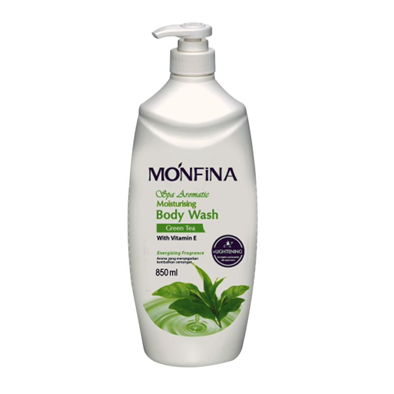 Monfina Body Wash Spa Aromatic Green Tea 850ml | Gogobli