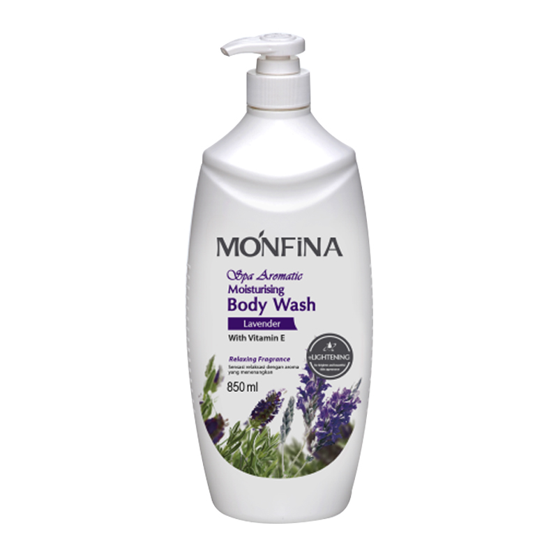 Monfina Body Wash Spa Aromatic Lavender 850ml | Gogobli
