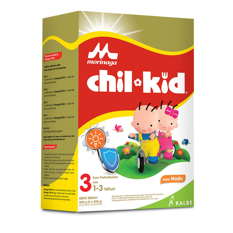 Morinaga Chil Kid Gold Honey 4 X 400gr | Gogobli