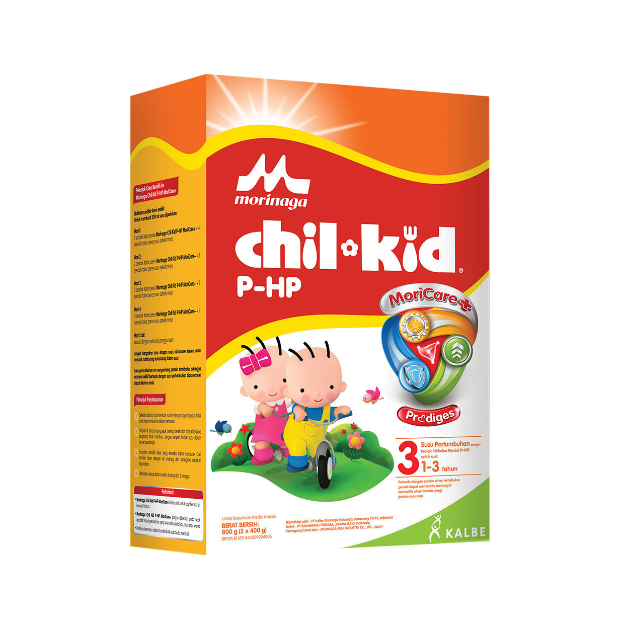 Morinaga Chil Kid P-Hp 400gr | Gogobli
