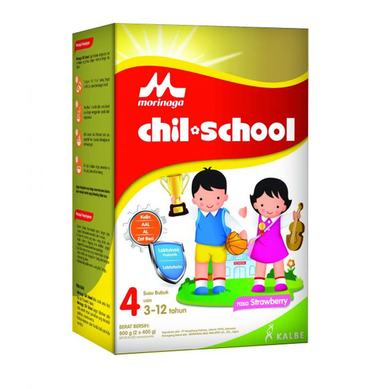 Morinaga Chil School Strawberry 800gr | Gogobli