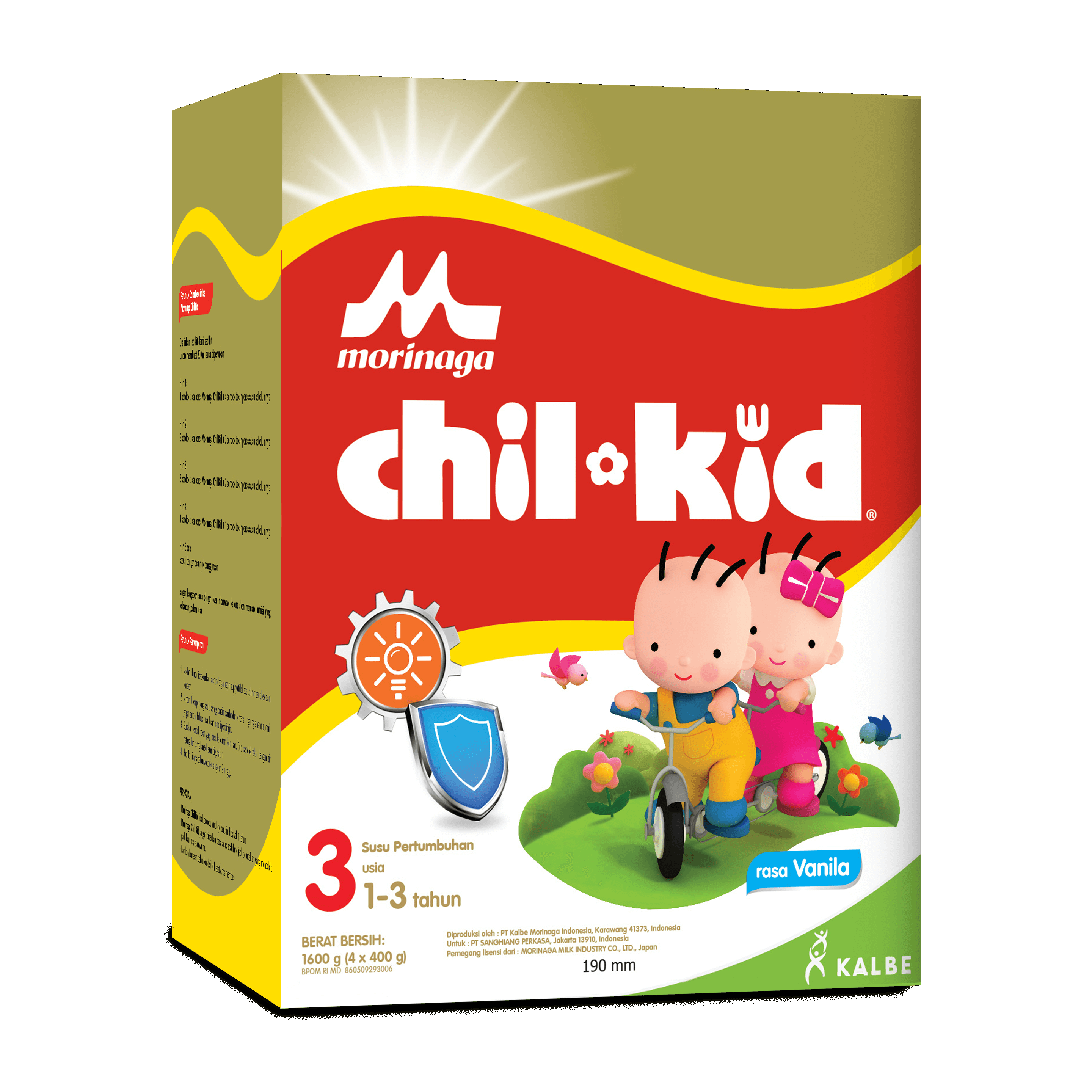 Morinaga Chil Kid Reguler Vanila 200gr | Gogobli