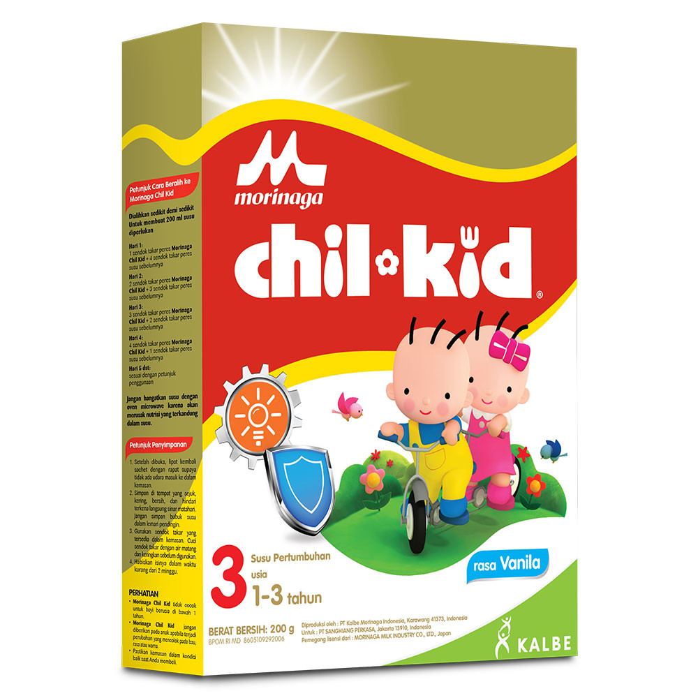 Morinaga Chil Kid Gold Vanila 400gr | Gogobli
