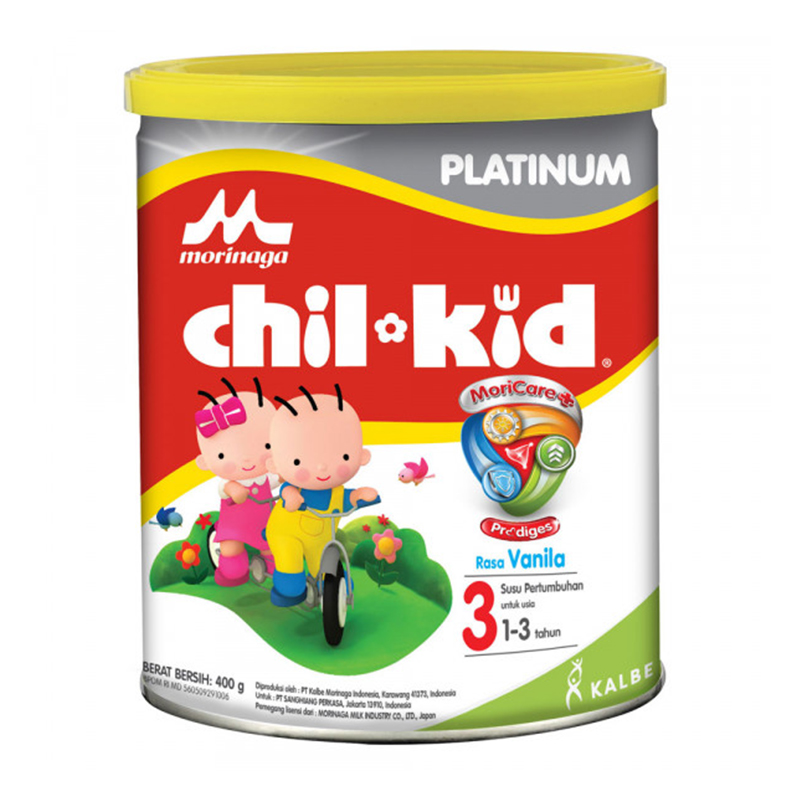 Morinaga Chil Kid Platinum Moricare Plus Vanila 400gr | Gogobli