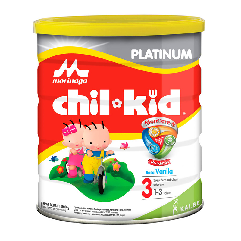 Morinaga Chil Kid Platinum Moricare Plus Vanila 800gr | Gogobli